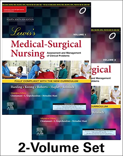 Lewis’s Medical Surgical Nursing: Assessment and Management of Clinical Problems, (2-Vol Set): 4th SAE