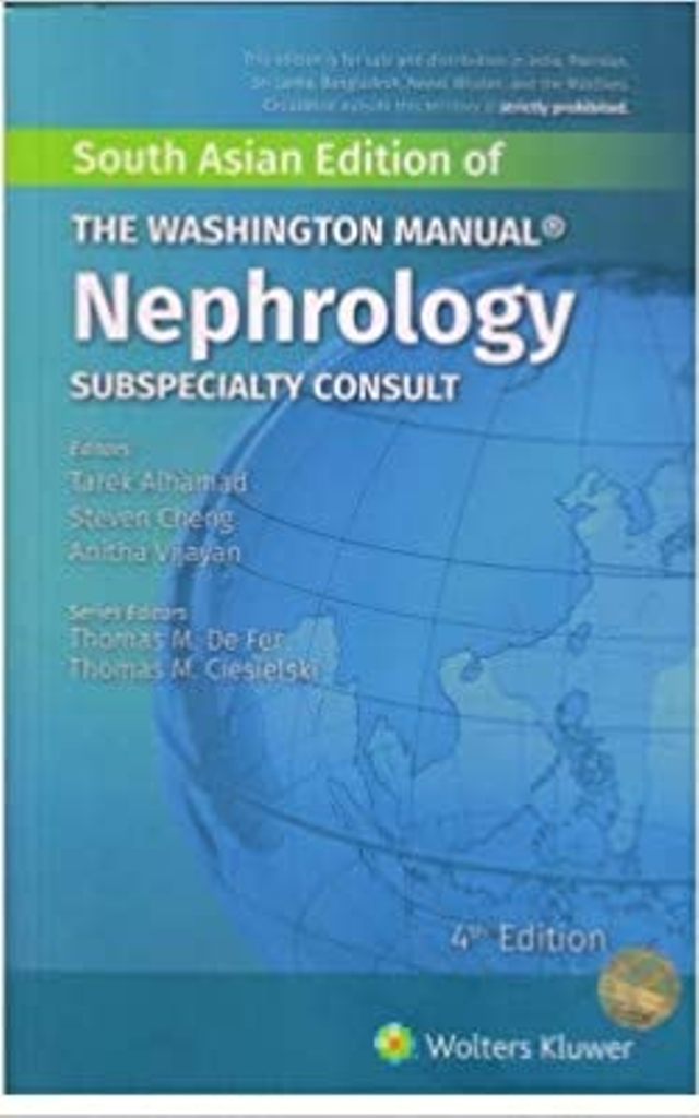 The Washington Manual of Nephrology Subspecialty Consult, 4/e