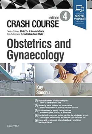 Crash Course Obstetrics and Gynaecology: 4ed