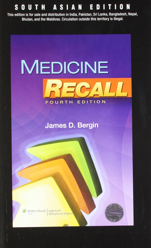 Medicine Recall, 4/e