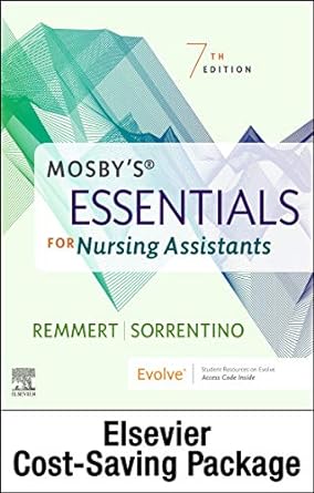 Mosby's Essentials for Nursing Assistants - Text and Workbook package: 7ed