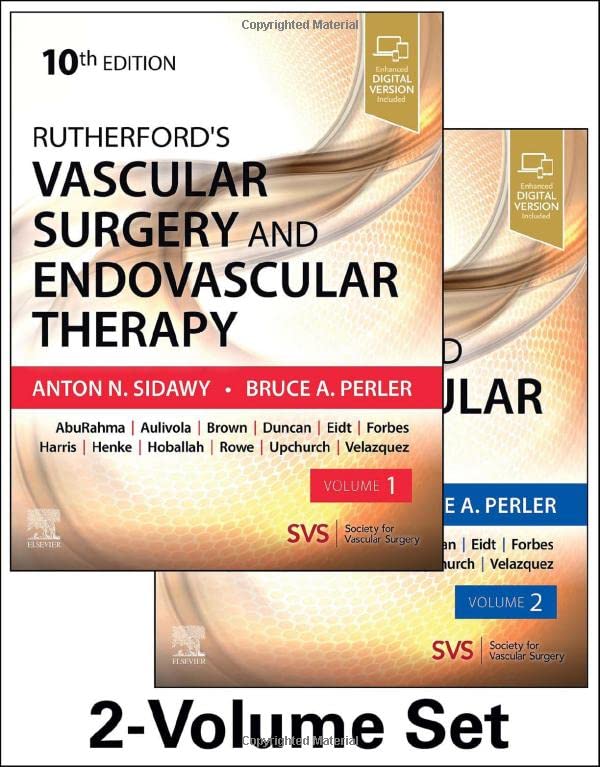 Rutherford's Vascular Surgery and Endovascular Therapy, 2-VOL Set: 10ed