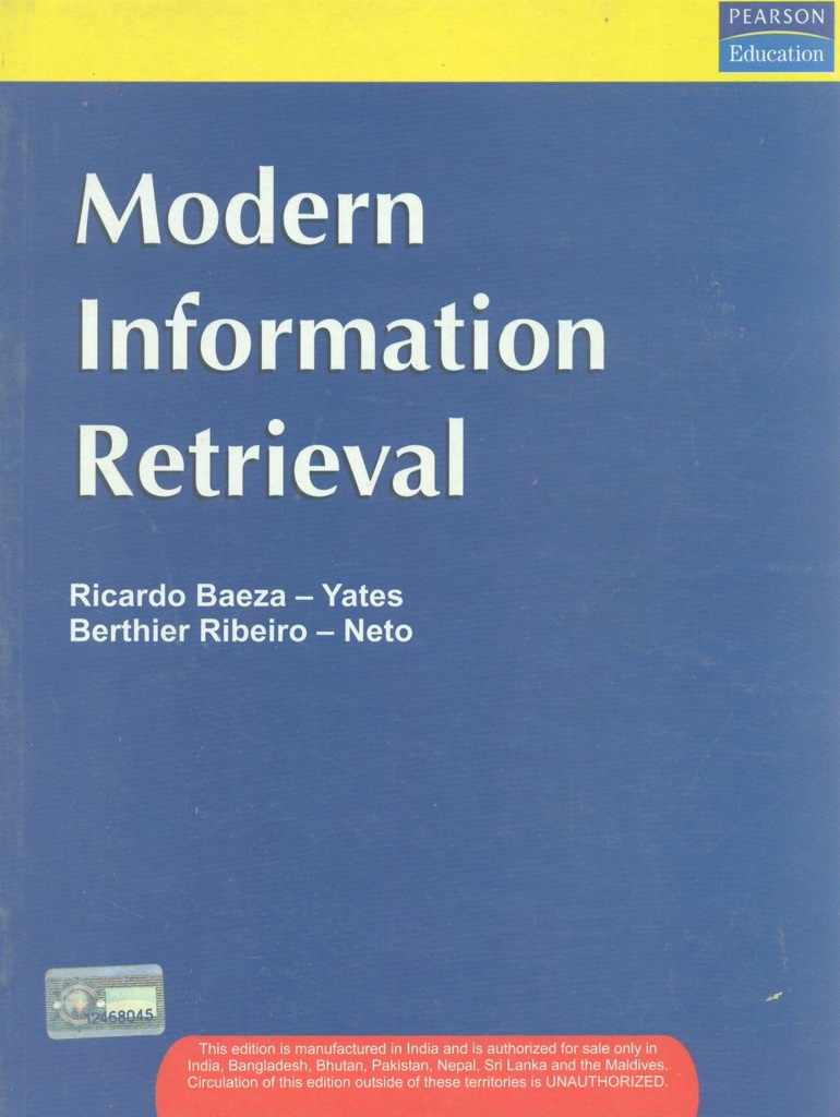 Modern Information Retrieval