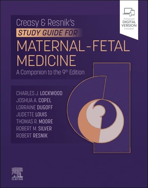 Creasy-Resnik's Study Guide for Maternal Fetal Medicine: 1ed