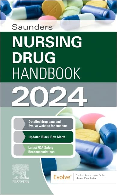 Saunders Nursing Drug Handbook 2024: 1ed