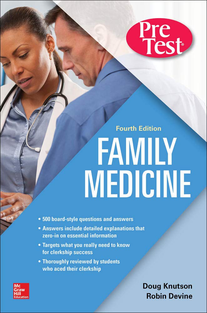 FAMILY MEDICINE: PSAAR 4E