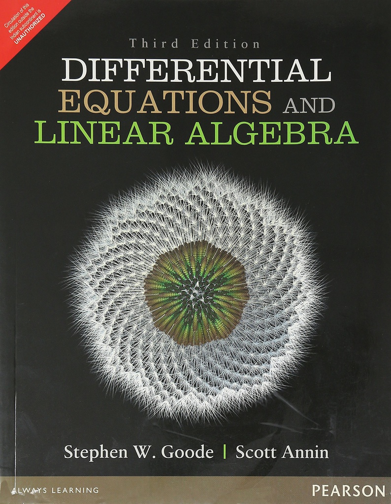 Differential Equations and Linear Algebra, 3/e