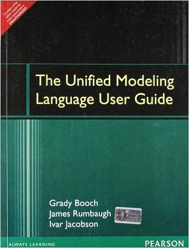 The Unified Modeling Language User Guide 