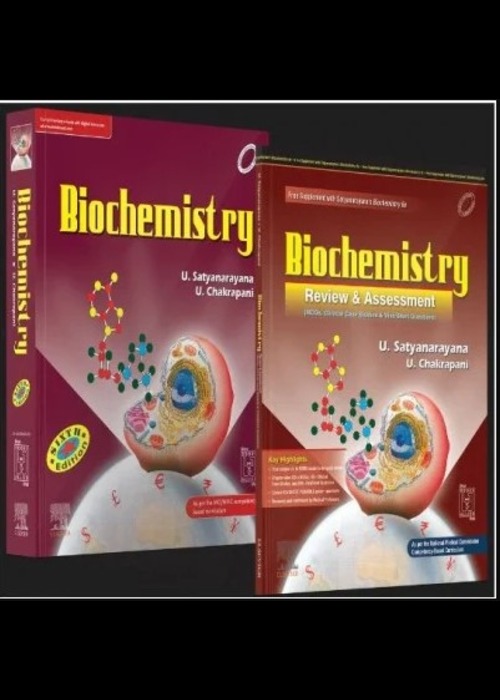 Biochemistry, 6/e + Biochemistry Review & Assessment Includes MCQs, Clinical Case Studies, Viva/Short Questions, 1/e - SET