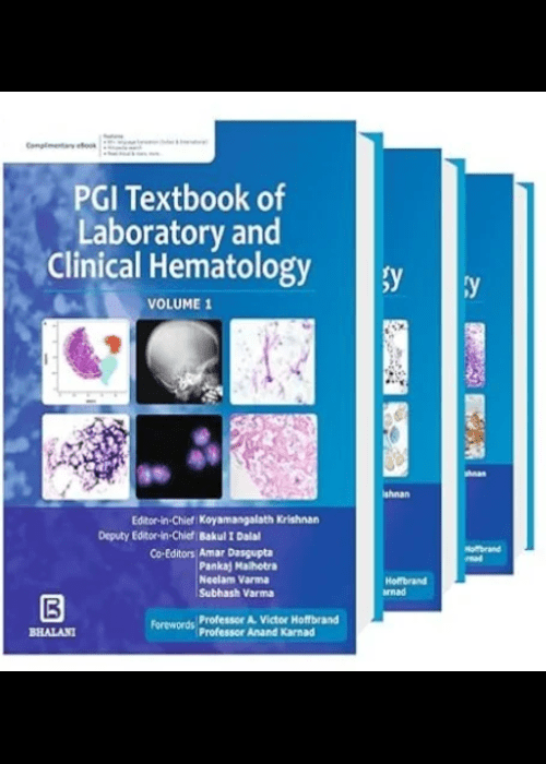 PGI Textbook of Laboratory & Clinical Hematology, 3-Vol. Set, 1e