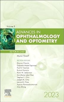 Advances in Ophthalmology and Optometry, 2023: 1ed