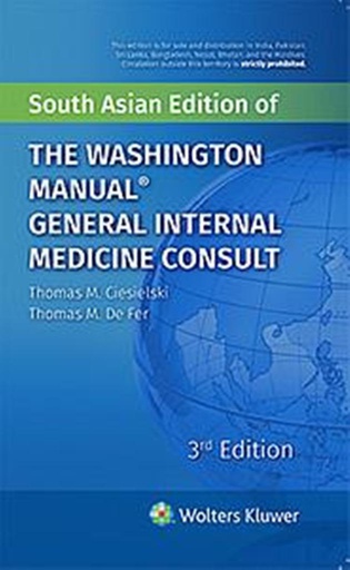 [B9789387506299] The Washington Manual of General Internal Medicine Consult, 3/e