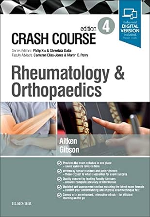 [B9780702073601] Crash Course Rheumatology and Orthopaedics: 4ed