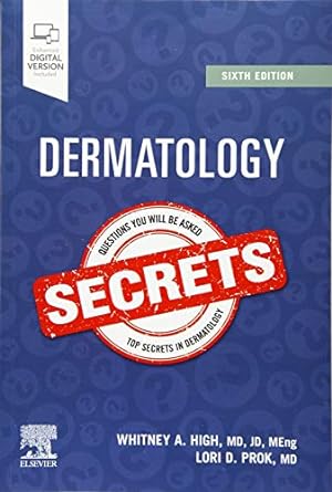 [B9780323673235] Dermatology Secrets: 6ed