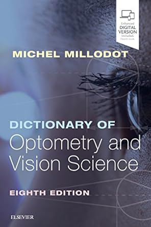 [B9780702072222] Dictionary of Optometry and Vision Science: 8ed