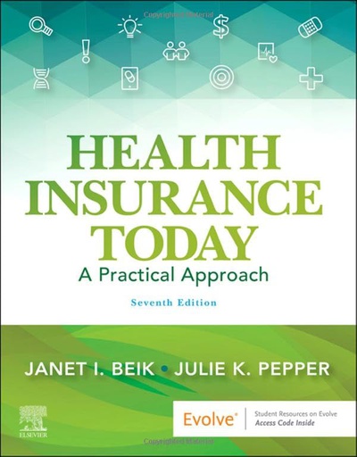 [B9780323655538] Health Insurance Today: 7ed