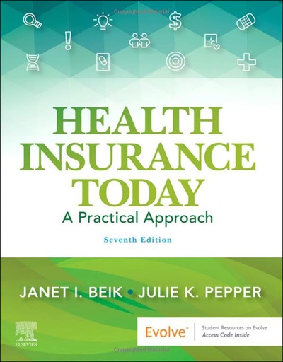 [B9780323655538] Health Insurance Today: 7ed