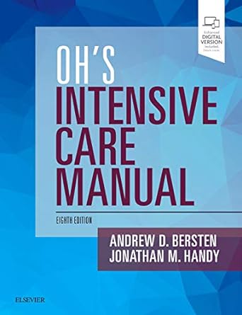 [B9780702072215] Oh's Intensive Care Manual: 8ed