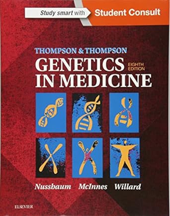 [B9781437706963] Thompson and Thompson Genetics in Medicine: 8ed