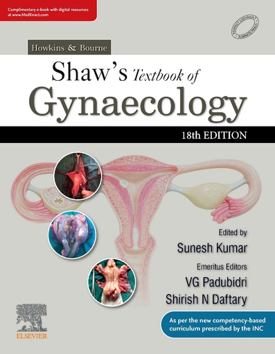 [B9788131266304] Shaw's Textbook of Gynaecology, 18/e