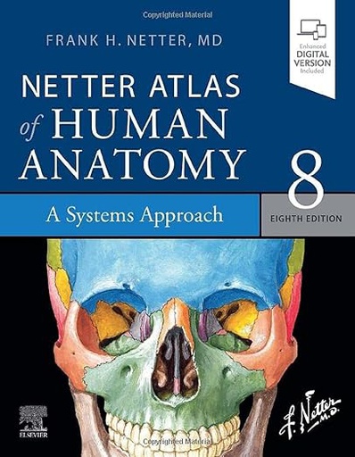 [B9780323760287] Netter Atlas of Human Anatomy: A Systems Approach: paperback + eBook 8ed