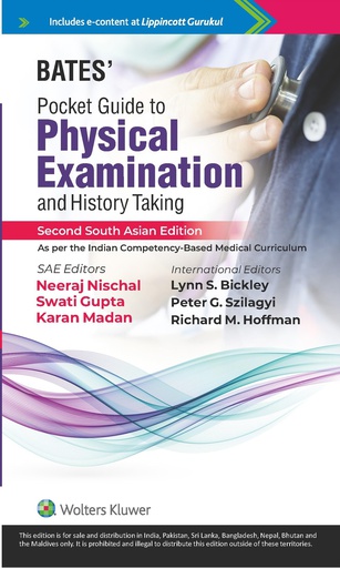 [B9789395736435] Bates’ Pocket Guide to Physical Examination and History Taking, 2nd SAE