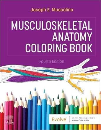 [B9780323878166] Musculoskeletal Anatomy Coloring Book: 4ed