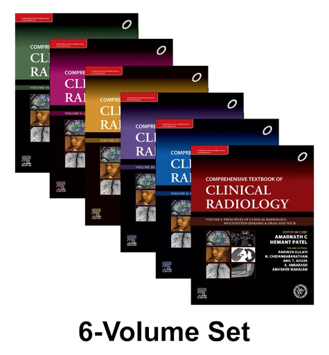 [B9788131263693] IRIA-Comprehensive Textbook of Clinical Radiology, 6-VOL Set