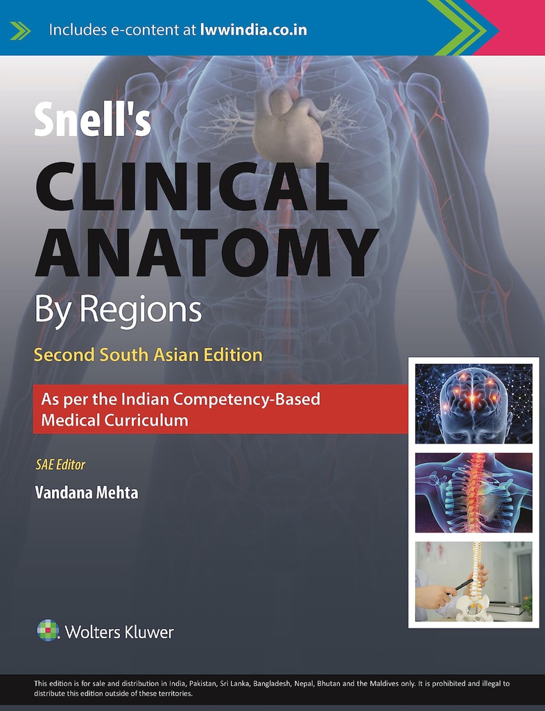 Snell's Clinical Anatomy By Regions, 2nd SAE | Bazaar International