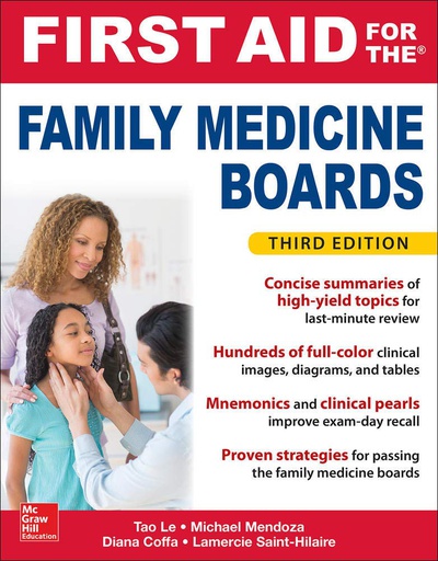 [B9781259835018] FIRST AID FOR THE FAMILY MEDICINE BOARDS 3E