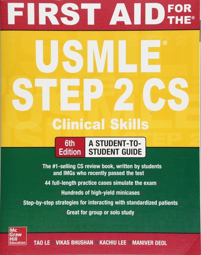 [B9781259862441] FIRST AID FOR THE USMLE STEP 2 CS