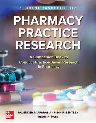 [B9781260474251] PHARMACY PRACTICE RESEARCH HANDBOOK