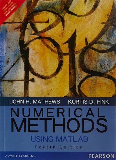 [B9789332549357] Numerical Methods Using Matlab 4e