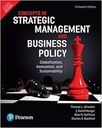 Strategic
 Management
 and Business
 Policy, 15e