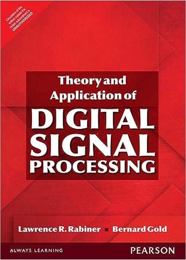 [B9789332560123] Theory and Application of Digital Signal Processing,, 1/e